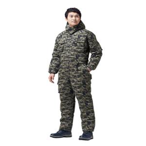 KSK-684 카키 카모 밀리터리 우주복 스즈끼 일체형 작업복 방한복