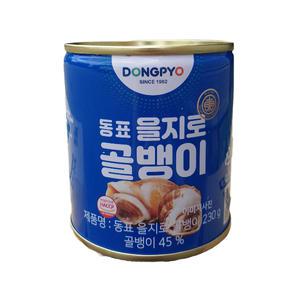 동표 자연산 골뱅이 230g x24캔/ 소면 비빔면 유동 캔