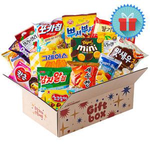 기프트 종합과자 선물박스 3호 과자선물세트 간식꾸러미 사무실 회사 학교 학원 단체 행사