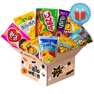 할로윈 유령 카톤과자 선물박스 2호 종합과자선물세트 단체 행사 간식꾸러미