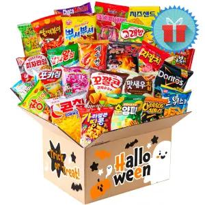 프리미엄 할로윈 유령 카톤과자 선물박스 종합과자선물세트 단체 행사 간식꾸러미