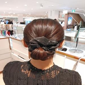 [JJQUEEN] 마릴린 곱창 슈슈 HR772 블랙