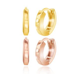 14K 데일리 원터치 링 귀걸이