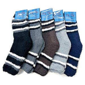 [란젤] 남성 뽀송뽀송 수면양말 (5매) 겨울 국산 보온양말