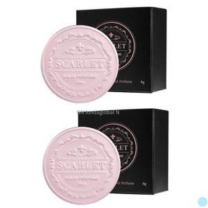 밀크바오밥 고체  스칼렛 다마스크로즈 향 8g 2개