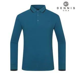[데니스골프][DENNIS] 남성 플리스 기모 긴팔카라티셔츠_NAPWMTS021