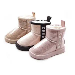 [풋풋]풋풋 크림 아동 어그부츠 클리어 방한겨울신발