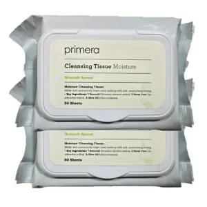 프리메라 모이스처 클렌징 티슈 50매+50매 2개/N