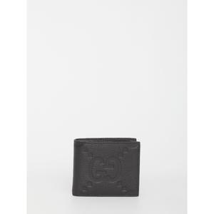 블랙 점보 GG 가죽 지갑 739475 AABY0 1000