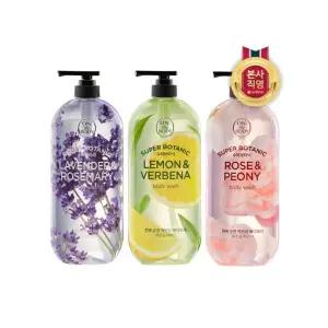 [온더바디]온더바디 수퍼보타닉 바디워시 900g X 3개(라벤더+레몬+로즈)
