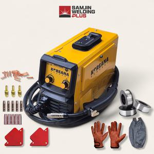 코리아나 논가스 용접기 휴대용 가정용 철 스텐 mig100d 플러스세트