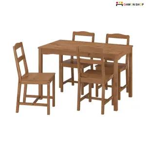 HAGERNAS 소나무 원목 4인용 식탁세트/테이블세트