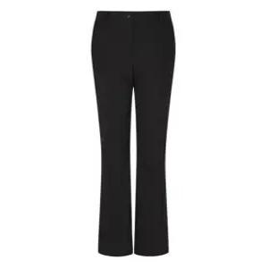 [골프]여성 백포켓 로고 테잎 부분 밴딩 부츠컷 팬츠 221D3PT890_BK_GN