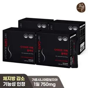 올바른 다이어트 카페 블랙컷 60포 4박스 (총240포)