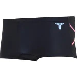 토네이도 남자 실내 수영복 숏사각 강습용 스윔웨어 네온 블랙