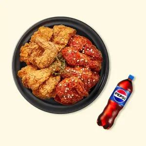자담치킨 반반치킨+콜라1.25L