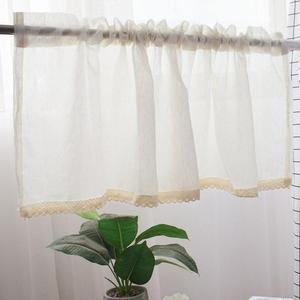 [IXHINEVV_4B]레이스 바란스 커튼 숏 미니 하프 가림막