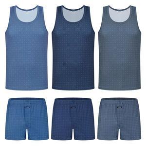 [BYC] 페어 남성 런닝/트렁크팬티 세트 MCF2210+1423