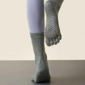 [HYD3K565_51DZ]여자 실내 운동 필라 테스 토삭스 양말