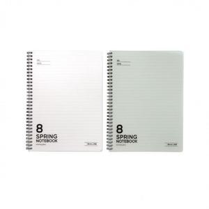 모닝글로리 8mm 심플한 줄공책 스프링노트 잘팔리는 칠팔구노트 필기노트 라인
