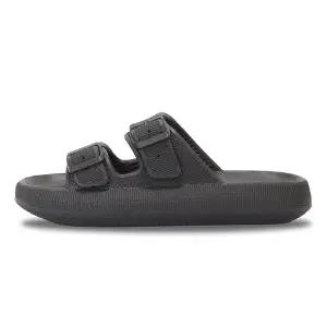 [르까프]더블 벨크로EX 슬리퍼 블랙 LE4S020BLK