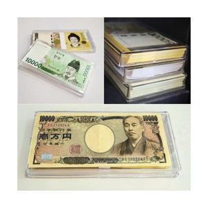 현금 보관 케이스 아크릴 돈통 외화 지폐 박스 100장