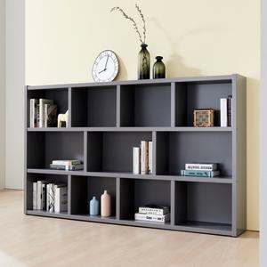 [미소비즈]SJ가구 리브로 와이드 2000 가로형 3단 책장