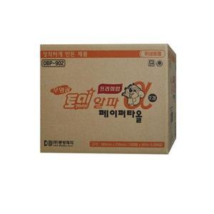 토미 알파 프리미엄 페이퍼타올 DBP902 2P 2겹 무형광 5000매 화장실 국산