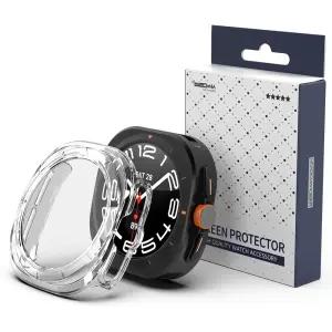 갤럭시워치 울트라 47mm 강화유리 풀커버 케이스 투명