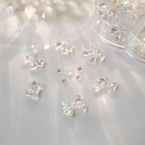 [BZJL0GFF_4B](찜했당) 세트 리본 홀로그램 믹스 오로라