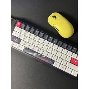 PBT AIM 부품 화이트 교체용 우팅 키캡 커스텀 유키아임 YUKI 키보드