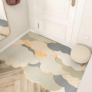 뭉게 구름 매트 현관 PVC 발코니 깔개 도어 미끄럼방지 코일매트 출입구 바닥