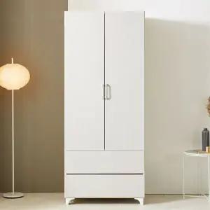 [착불배송] 메이 800 2단 서랍형 키큰 옷장