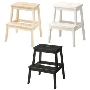 BEKVAM 베크벰 스텝스툴 50cm 원목스툴 보조의자 사다리 발받침대