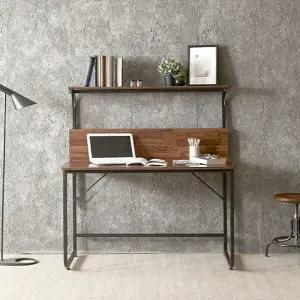 보루네오 엘리브 디아 1200 철제 선반 책상 nm278