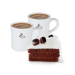 한스케익 가나슈 조각+HOT아메리카노 2잔