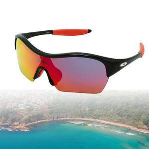 [MELJPL28_53DU]주니어 고글 스톰 블랙레드 렌즈색 레드