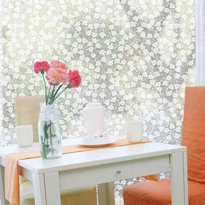 유리창시트지심플 장미 화이트 GD-LSP14 1m x 1m