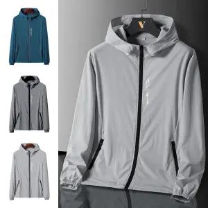 [로아리빙]남자 경량 바람막이 운동복 가을 여름 등산자켓 봄점퍼