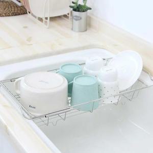 폭조절 소형고급 개수대 스텐 사무실 탕비실 설거지 정리