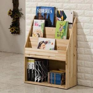 이케이몰 원유니목 잡지꽂이 3단 오픈형 수납공간 FM-58