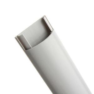 전선몰딩 선트렌정리 바닥몰드 케이블 반달 회색 대 2입