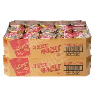 오뚜기 진라면 매운맛 작은컵 65g 30개