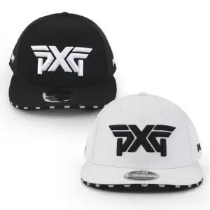 [PXG] 950 로고 리핏 스냅백 모자