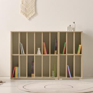 아이앤 아스토 1400 2단 오픈 수납 책장 DO