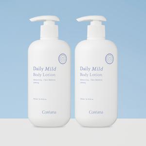 [코리아나] 데일리 마일드 바디로션 500ml x 2개