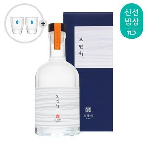 [품질보장] 오연가 오연 41도 375ml 홍시증류주_샷잔증정