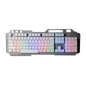 유선키보드 STORMX TITAN VE 메탈 바디 멤브레인 USB타입 멤브레인 LED백라이트