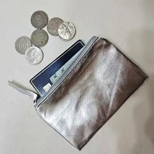 실버 포켓 미니파우치 동전지갑 카드지갑-WFGUWXM