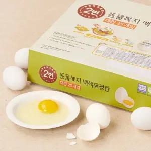 동물복지 백색 유정란 25개입 (대란, 1300g)